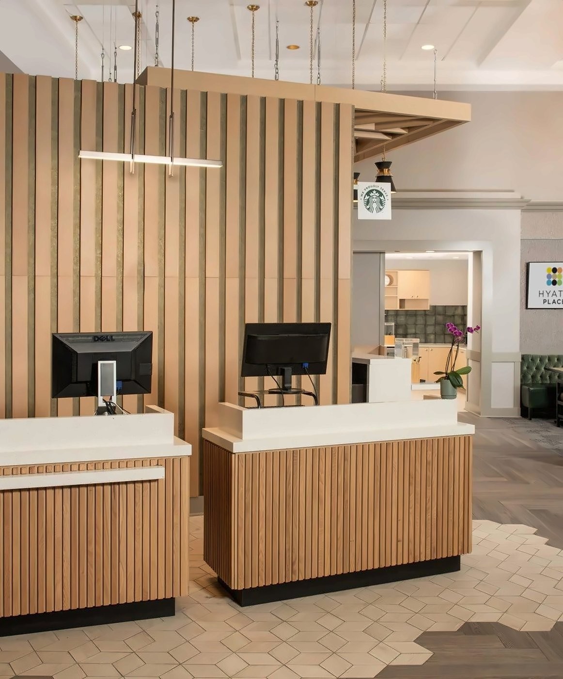 Hotel interior being evaluated for repositioning
